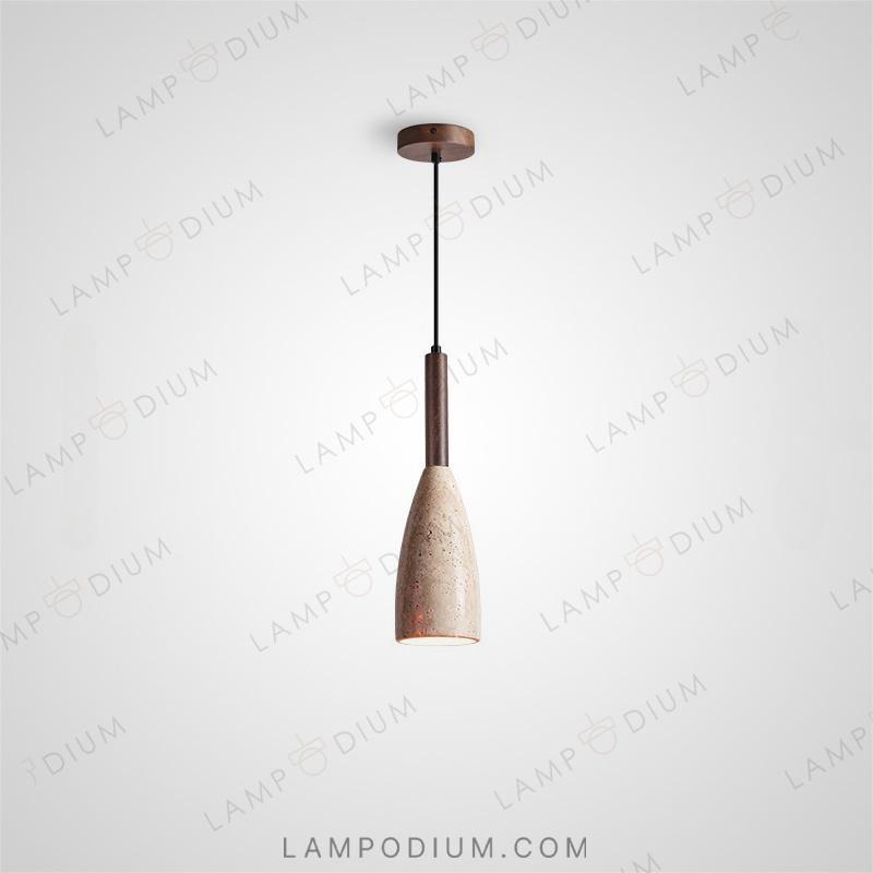 Pendant light DALBY WOOD