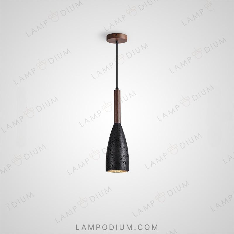 Pendant light DALBY WOOD