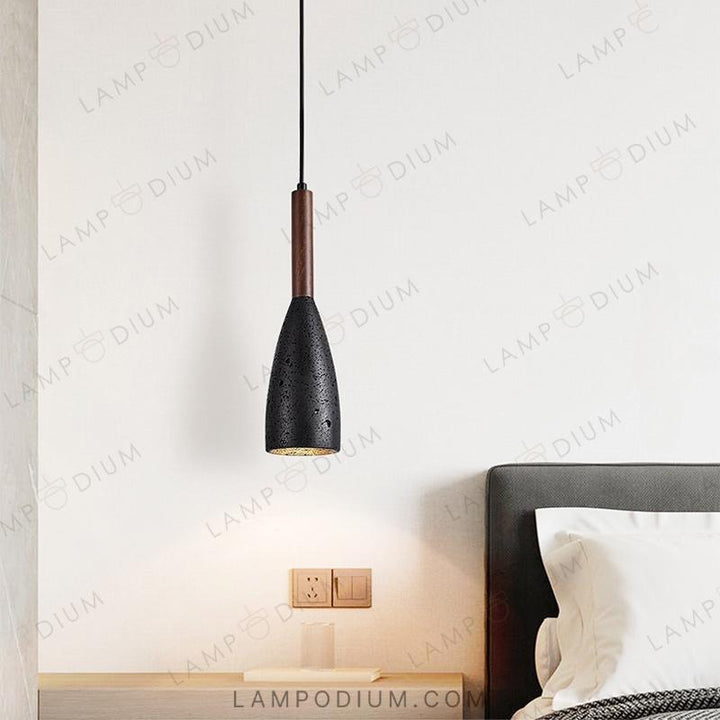 Pendant light DALBY WOOD