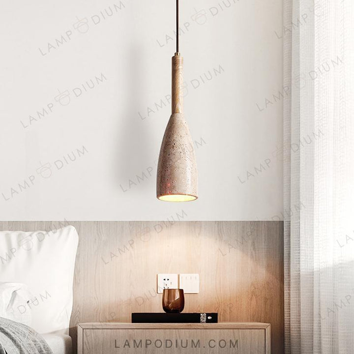 Pendant light DALBY WOOD