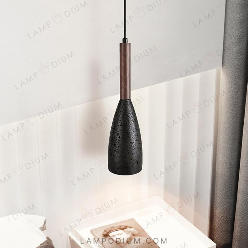 Pendant light DALBY WOOD