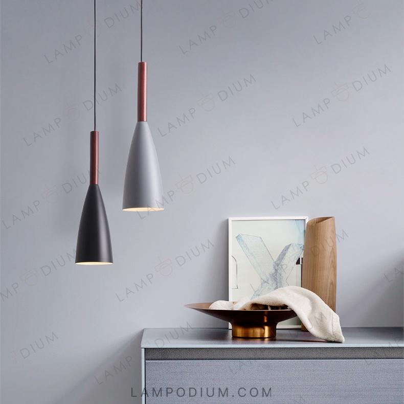 Hanging light fixture DALBY