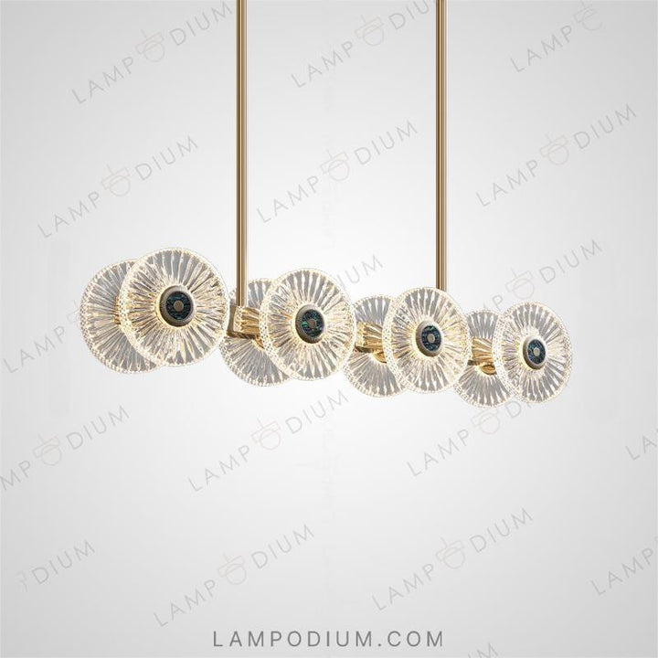 Linear, row luminaire DAMIANA LONG