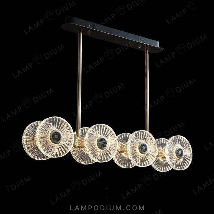 Linear, row luminaire DAMIANA LONG