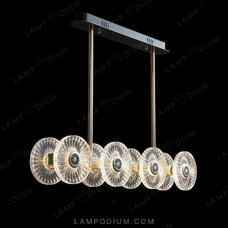 Linear, row luminaire DAMIANA LONG