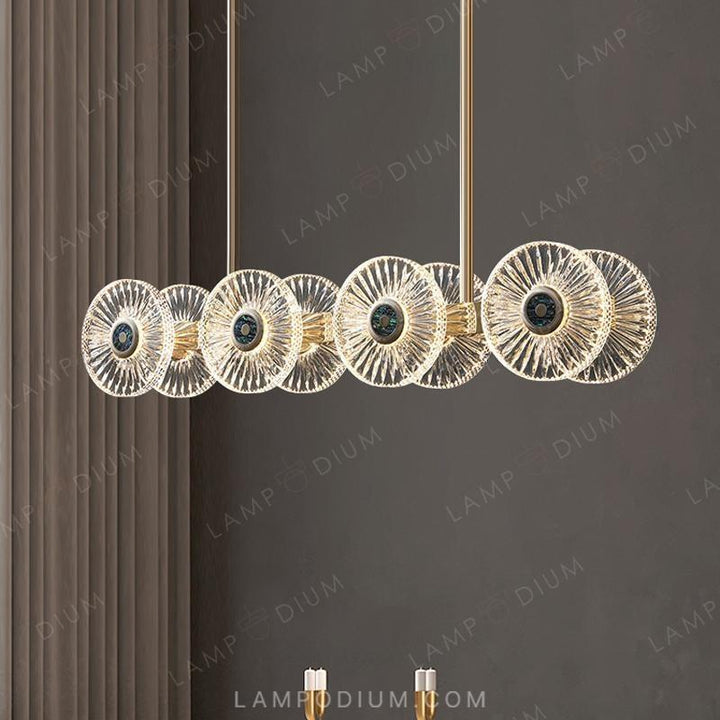 Linear, row luminaire DAMIANA LONG