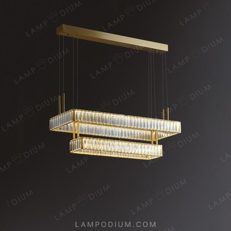 Recessed, linear luminaire DAMMEL