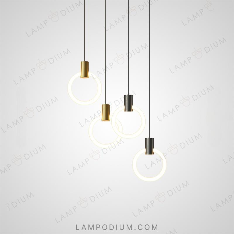 Ready combination of luminaires DAMON DUO