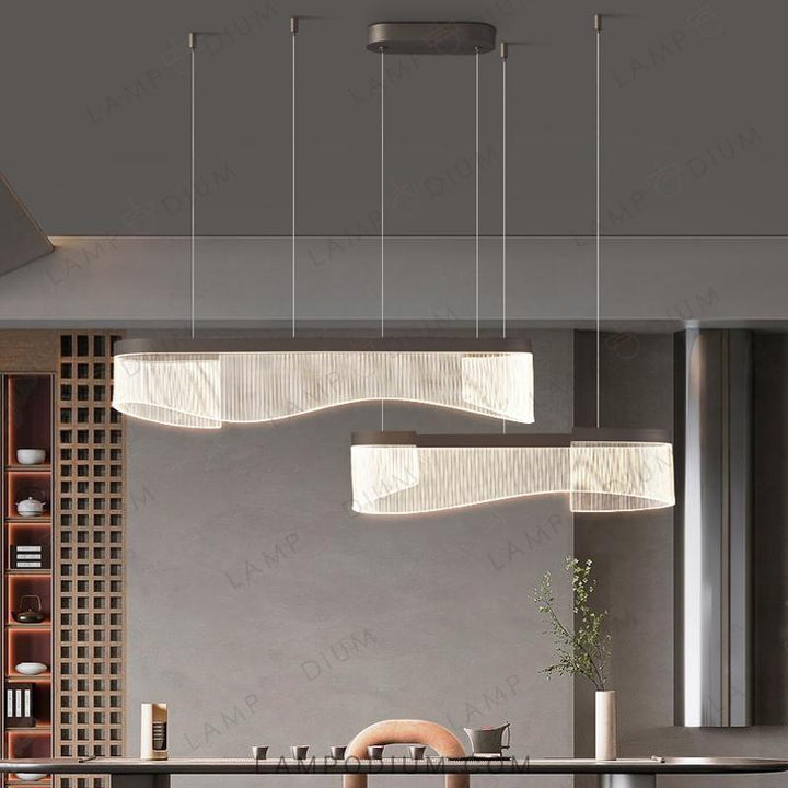 Linear, row luminaire DANELIUS DUO