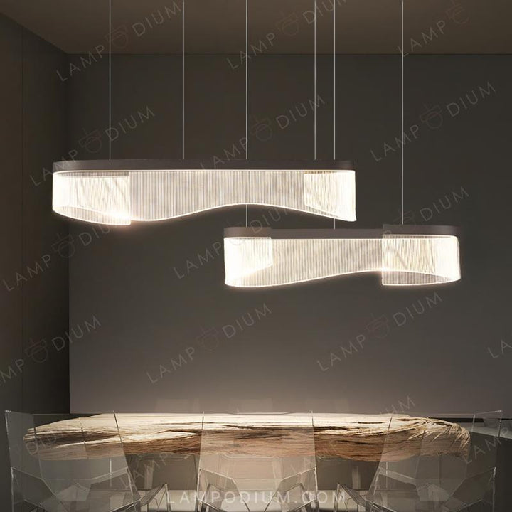 Linear, row luminaire DANELIUS DUO