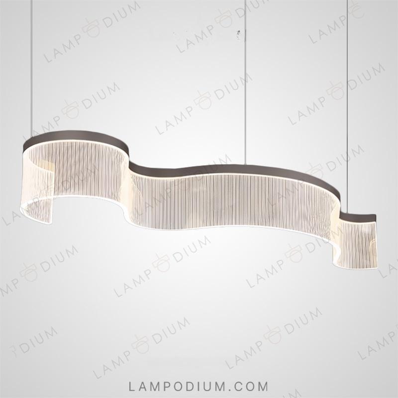 Linear, row luminaire DANELIUS LONG