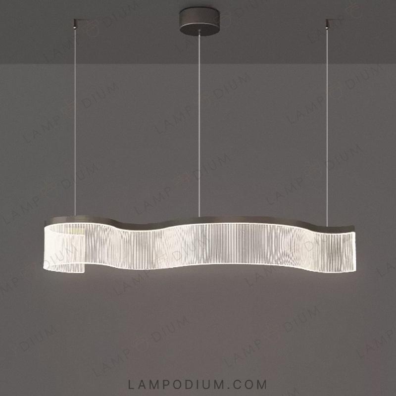 Linear, row luminaire DANELIUS LONG