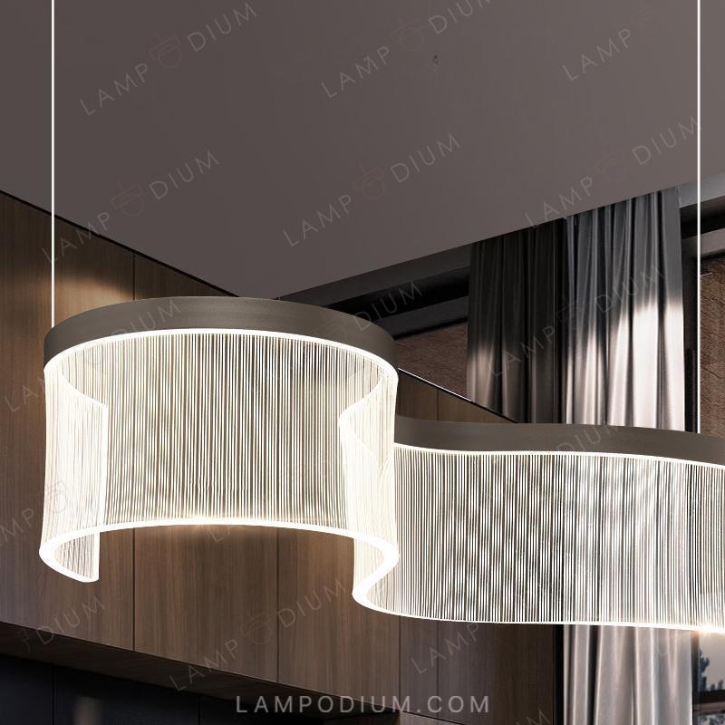 Linear, row luminaire DANELIUS LONG