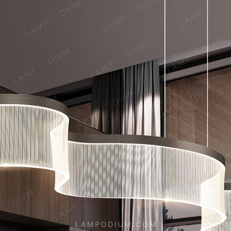 Linear, row luminaire DANELIUS LONG