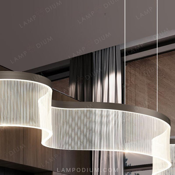 Linear, row luminaire DANELIUS LONG