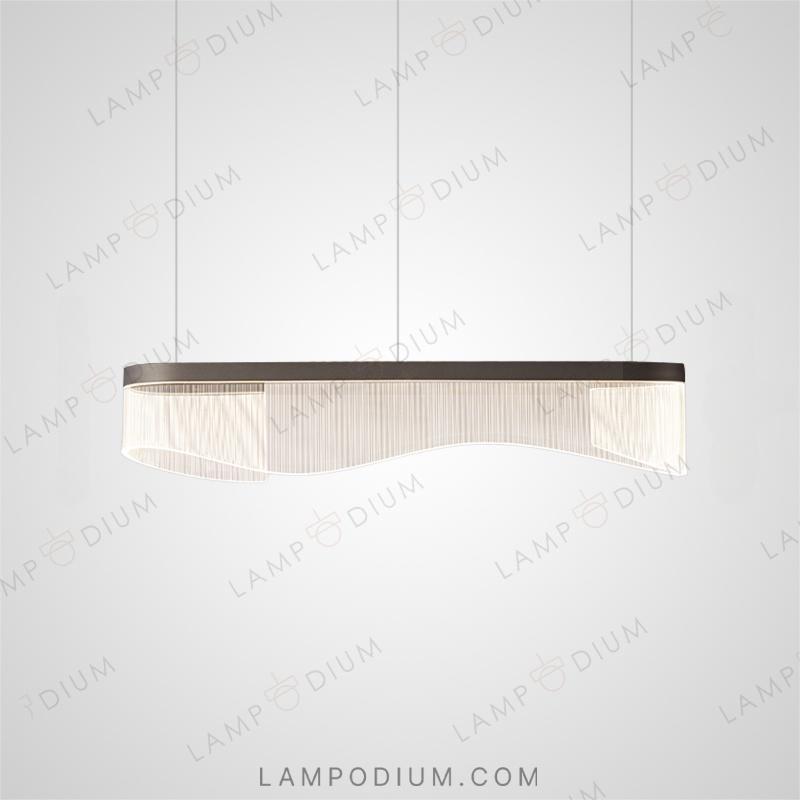 Linear, row luminaire DANELIUS