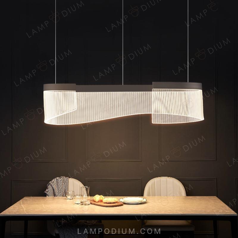 Linear, row luminaire DANELIUS