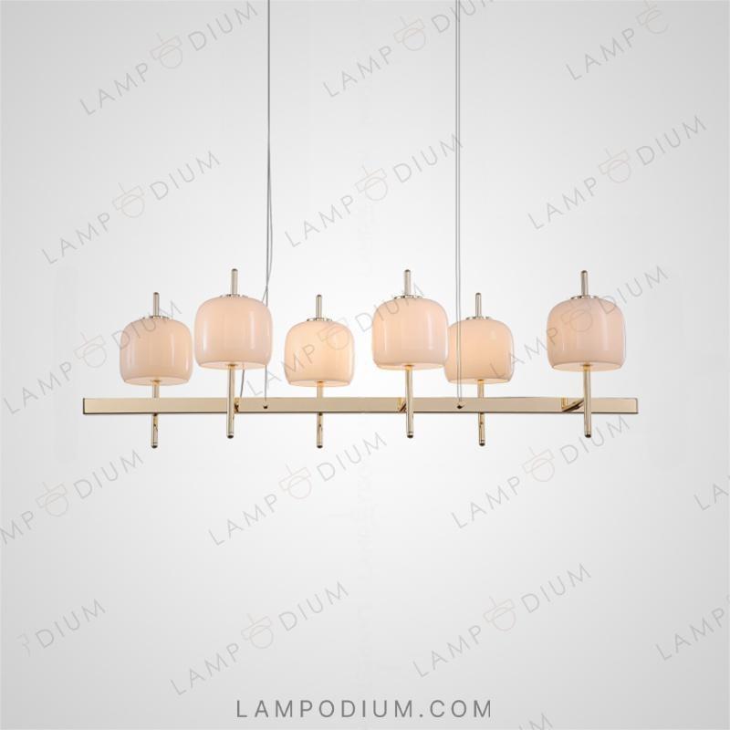 Linear, row luminaire DARLING LONG