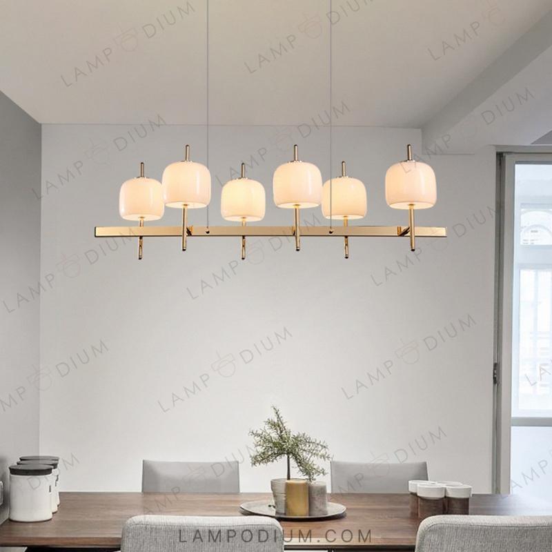 Linear, row luminaire DARLING LONG