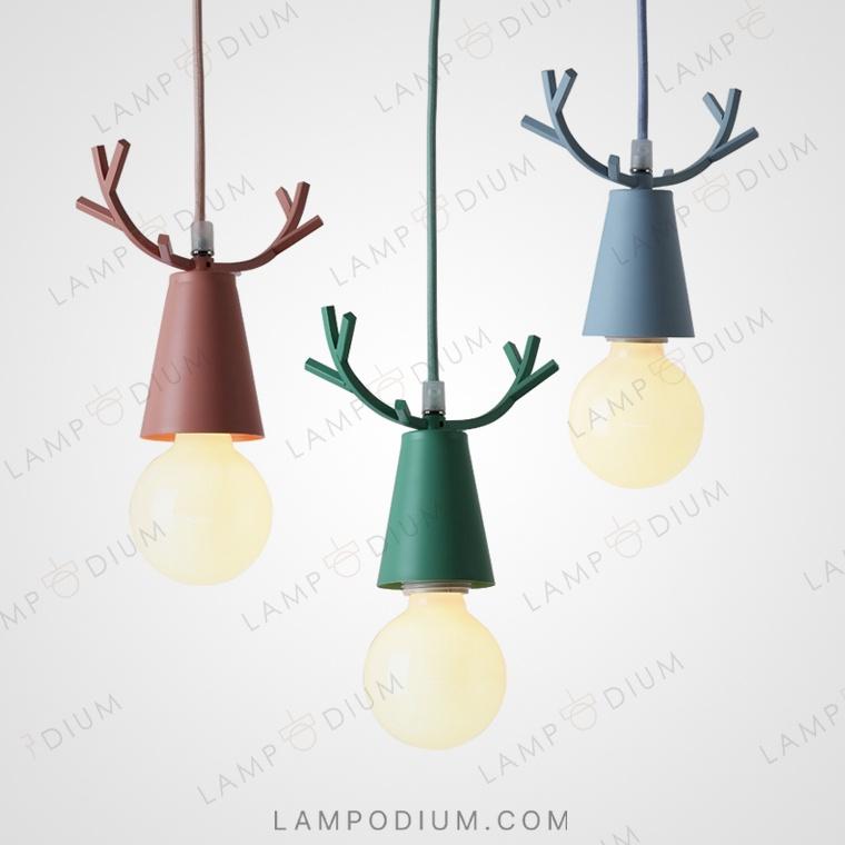 Pendant light DEER ONE