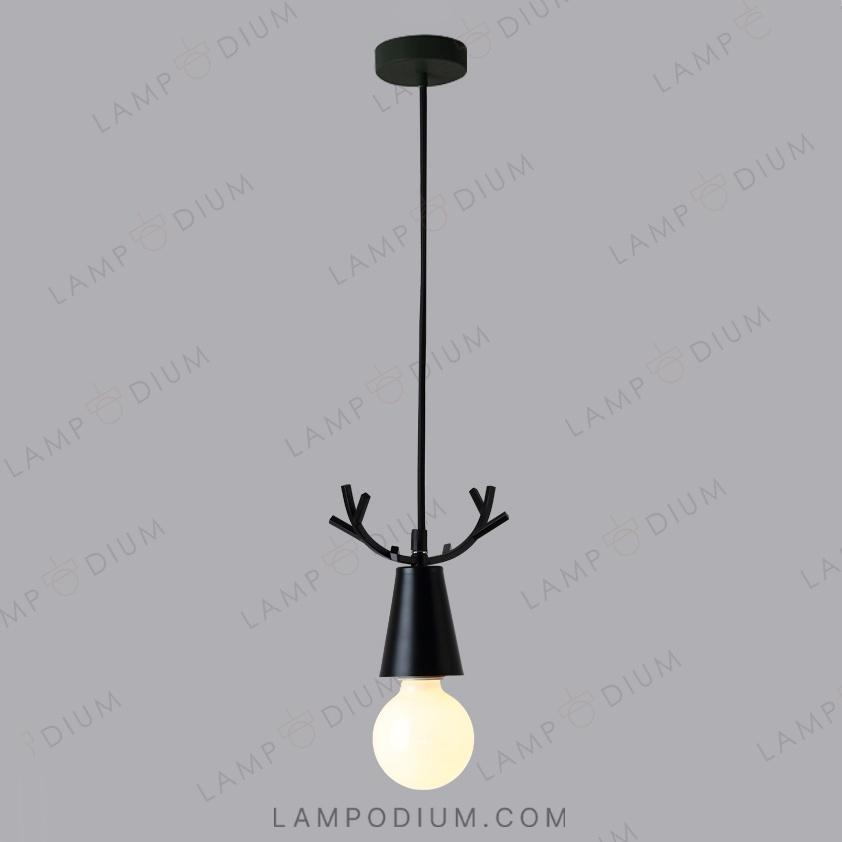 Pendant light DEER ONE