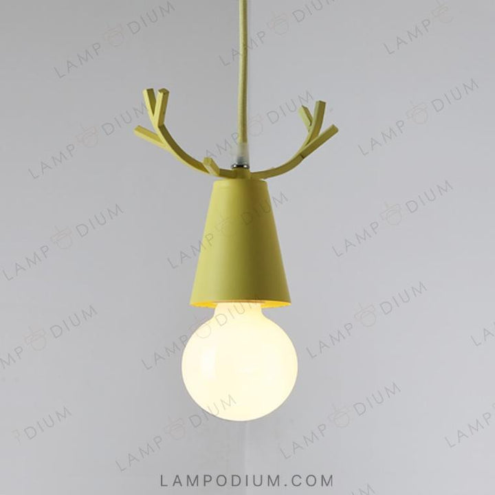 Pendant light DEER ONE