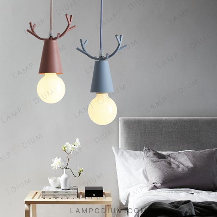 Pendant light DEER ONE