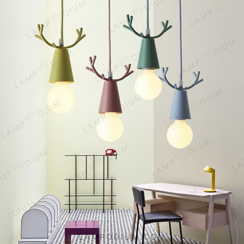 Pendant light DEER ONE