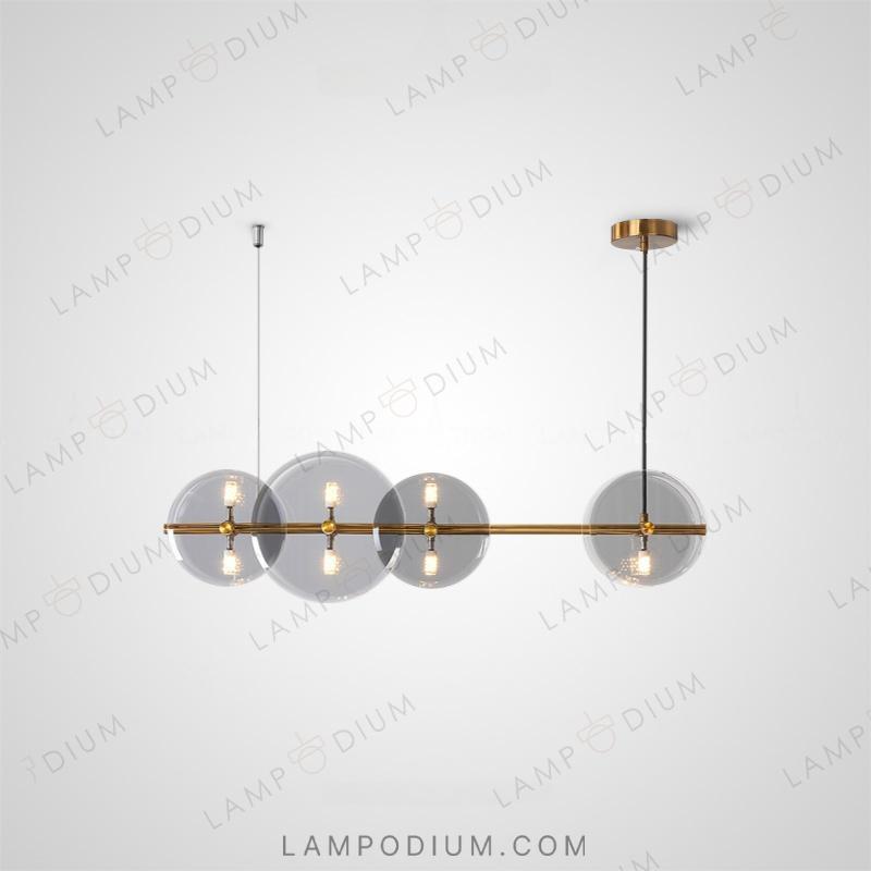 Linear, row luminaire DEFOT