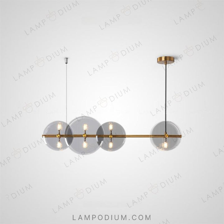 Linear, row luminaire DEFOT