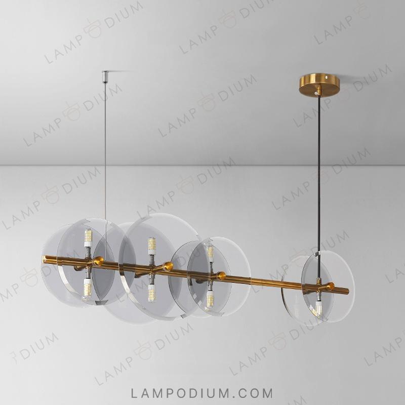 Linear, row luminaire DEFOT