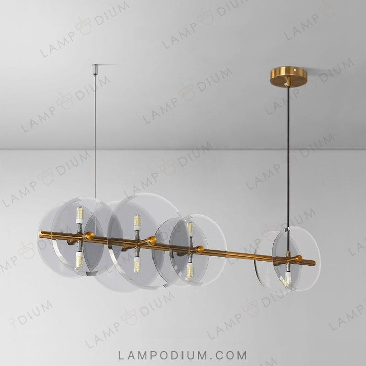 Linear, row luminaire DEFOT