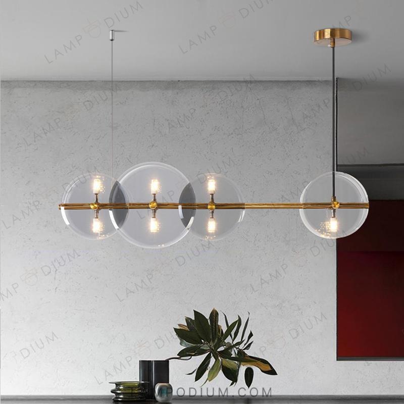 Linear, row luminaire DEFOT