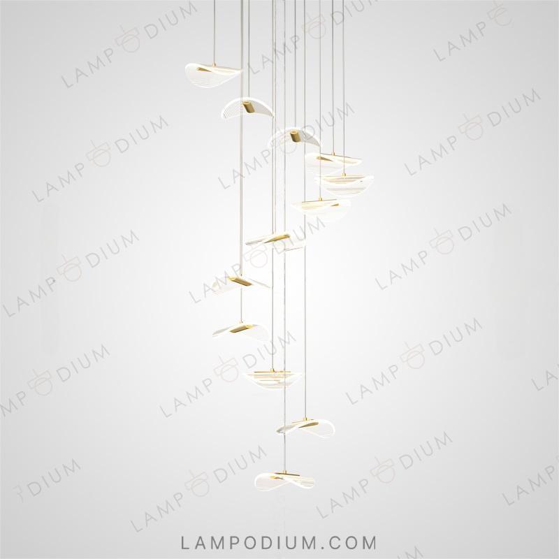 Ready combination of lighting fixtures DELFINA