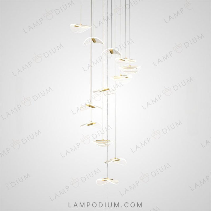 Ready combination of lighting fixtures DELFINA