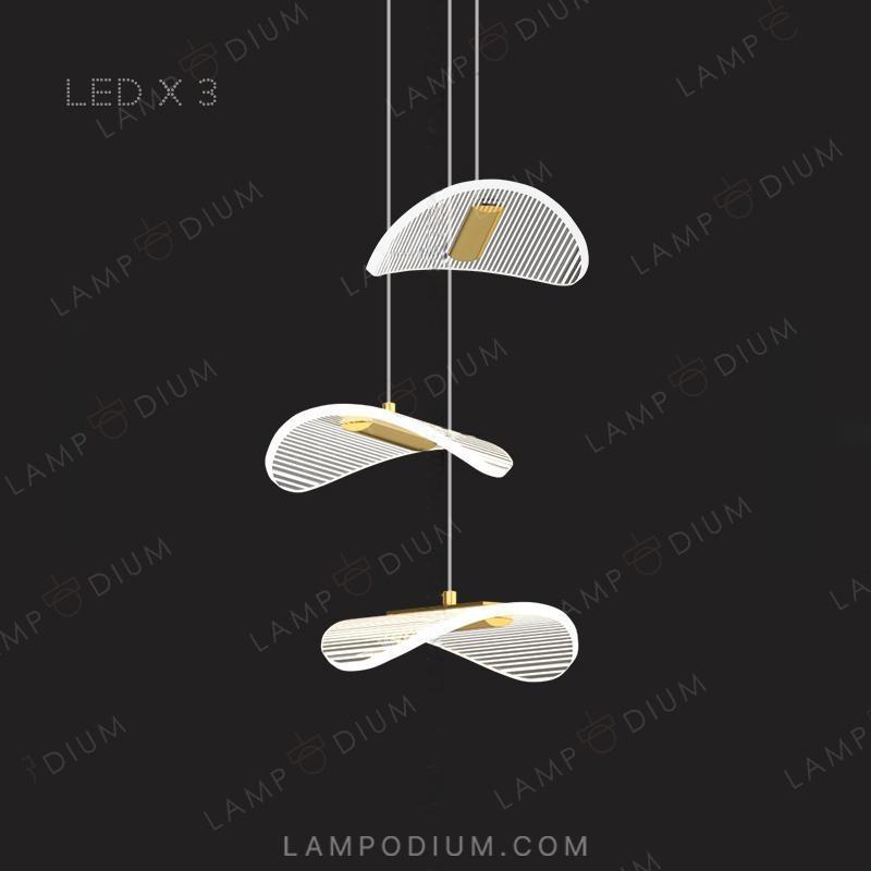 Ready combination of lighting fixtures DELFINA