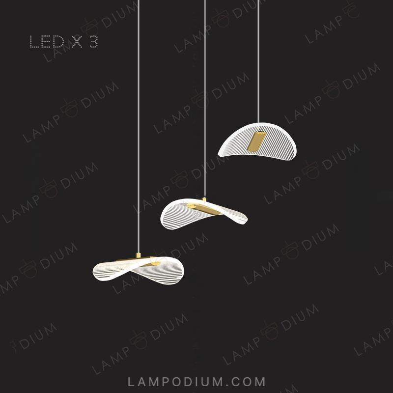 Ready combination of lighting fixtures DELFINA