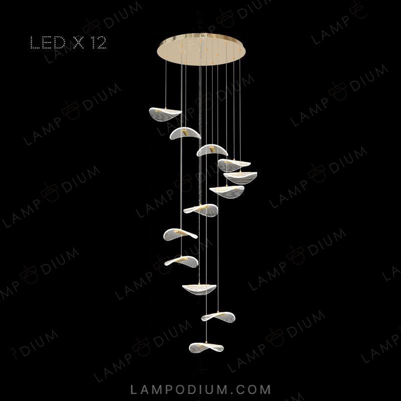 Ready combination of lighting fixtures DELFINA