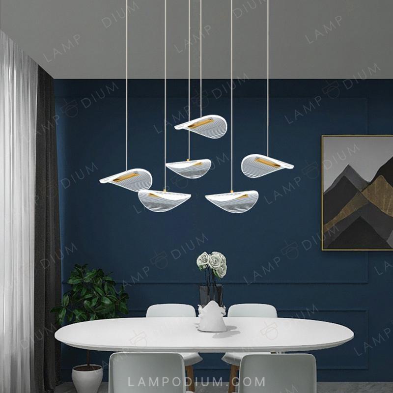 Ready combination of lighting fixtures DELFINA