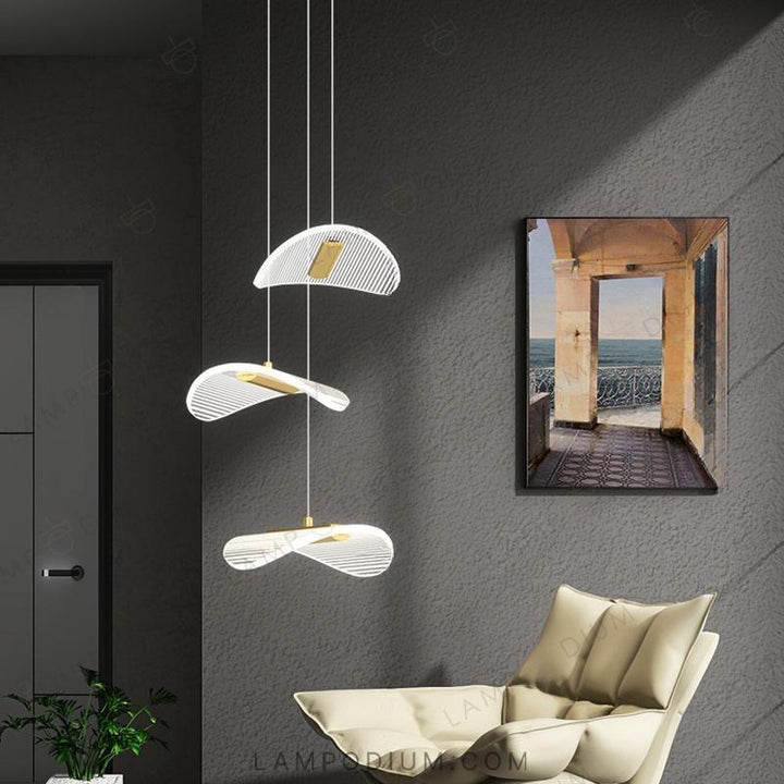 Ready combination of lighting fixtures DELFINA