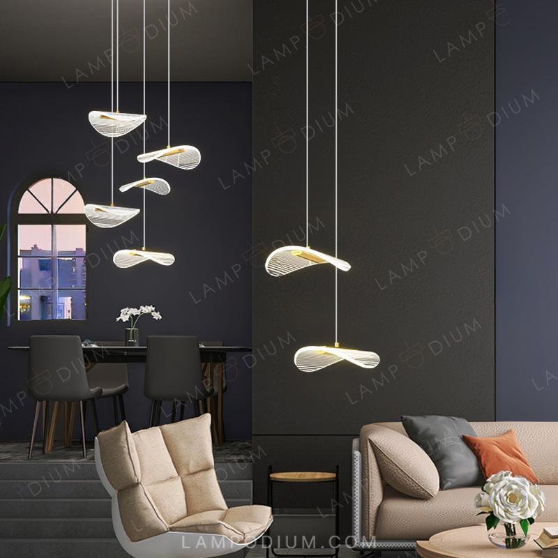 Ready combination of lighting fixtures DELFINA