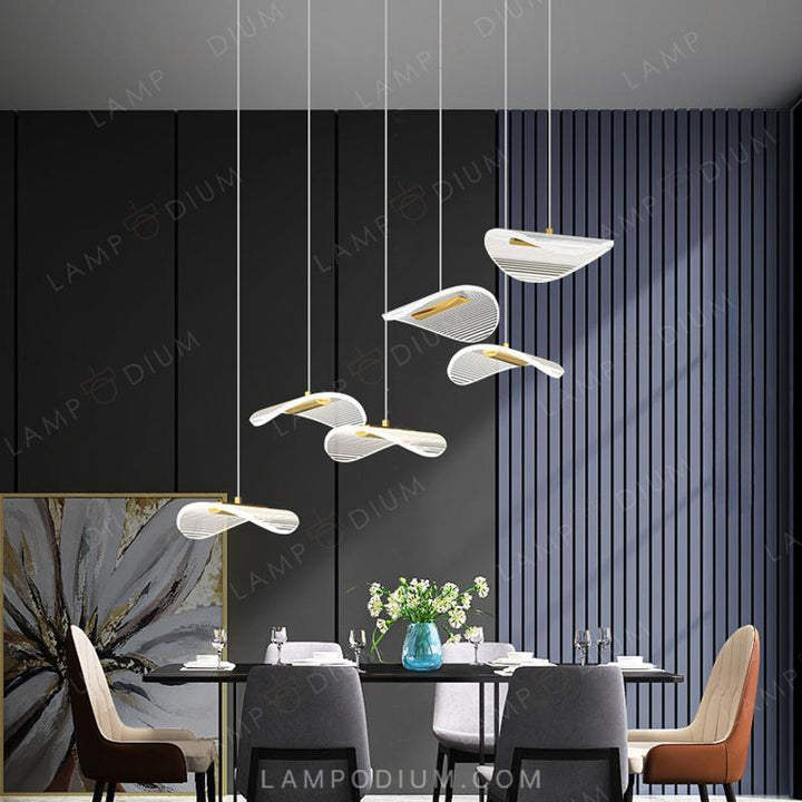 Ready combination of lighting fixtures DELFINA