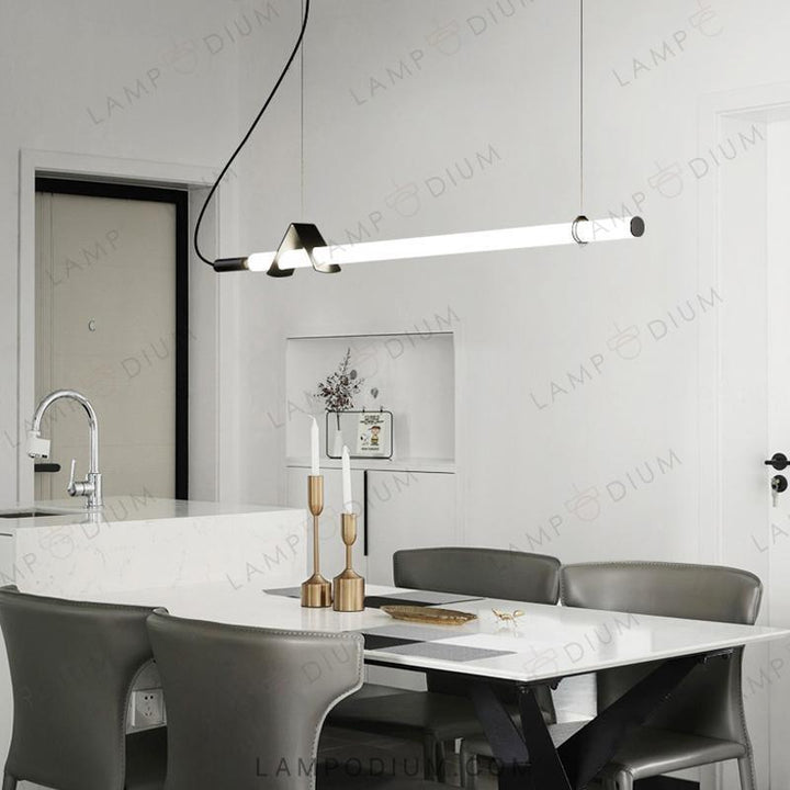 Recessed, row luminaire DELIA L