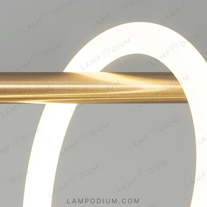 Linear, row luminaire DEMAS