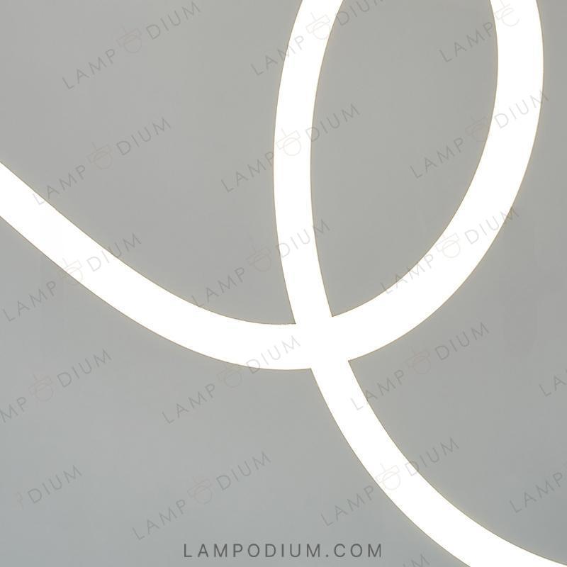 Linear, row luminaire DEMAS