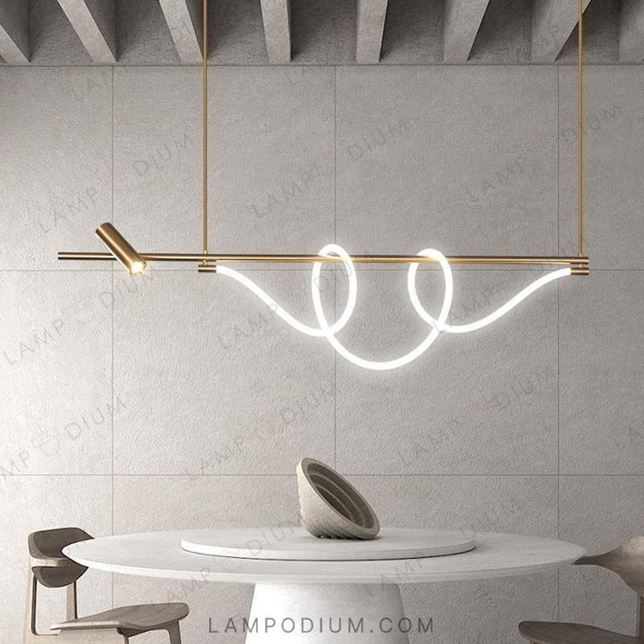 Linear, row luminaire DEMAS