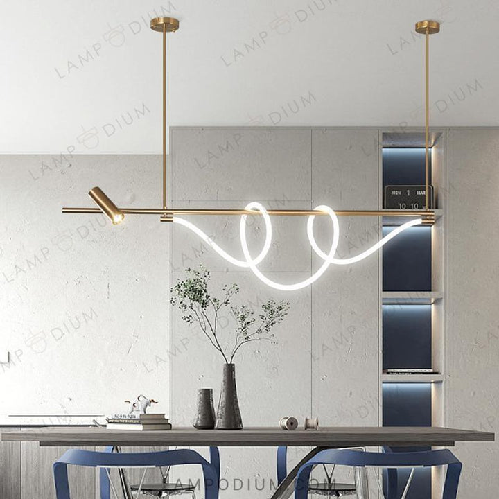 Linear, row luminaire DEMAS