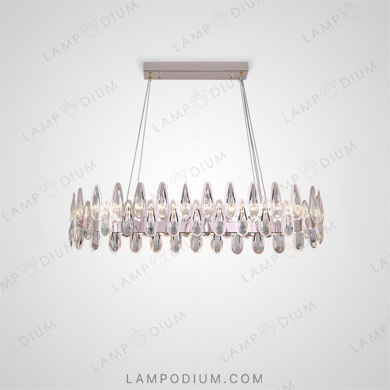 Linear, row luminaire DIADORA LONG