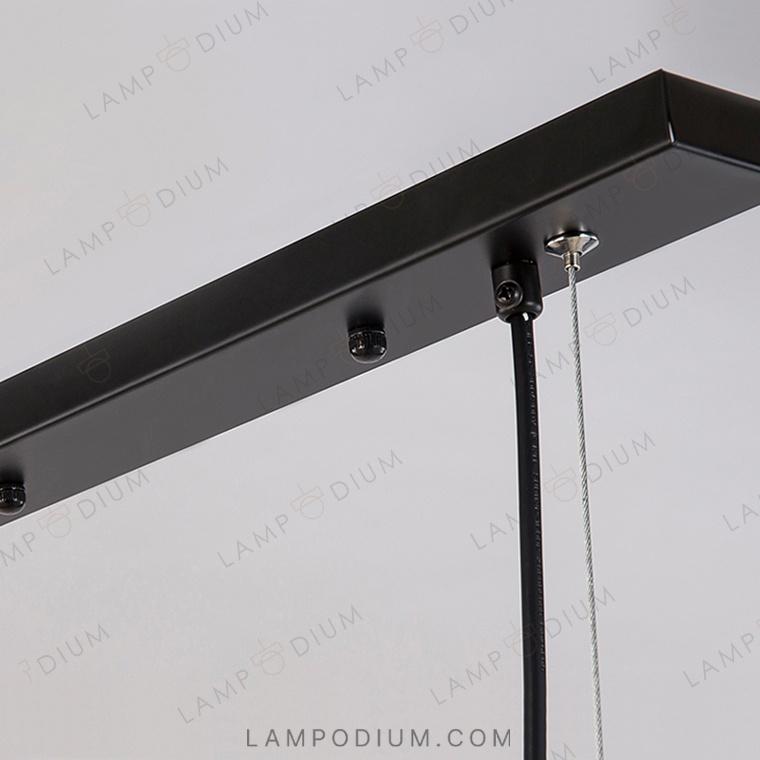 Linear, row luminaire DISA