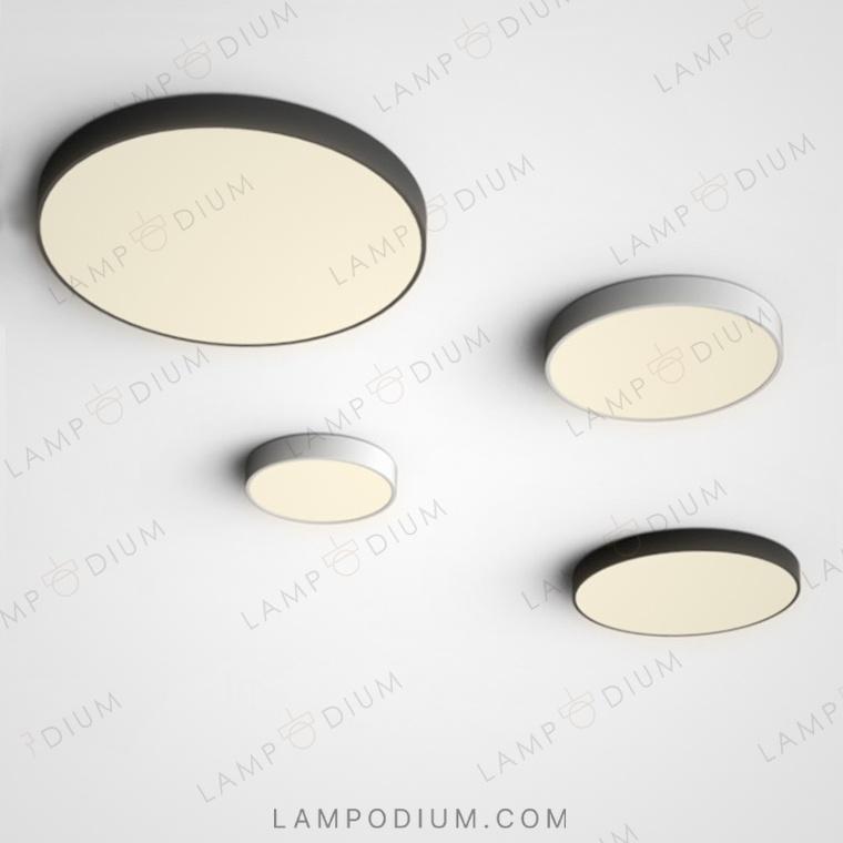 Ceiling light fixture DISC BW